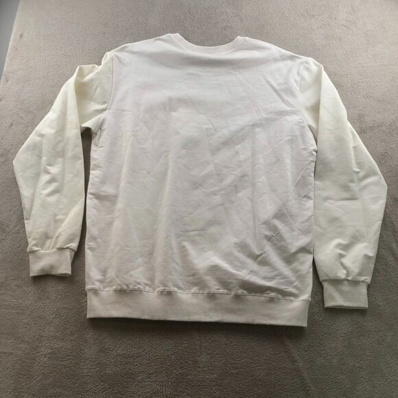 Notorious RBG Graphic Sweatshirt Mens Size XL Crew Neck Pullover Casual White - Picture 12 of 12